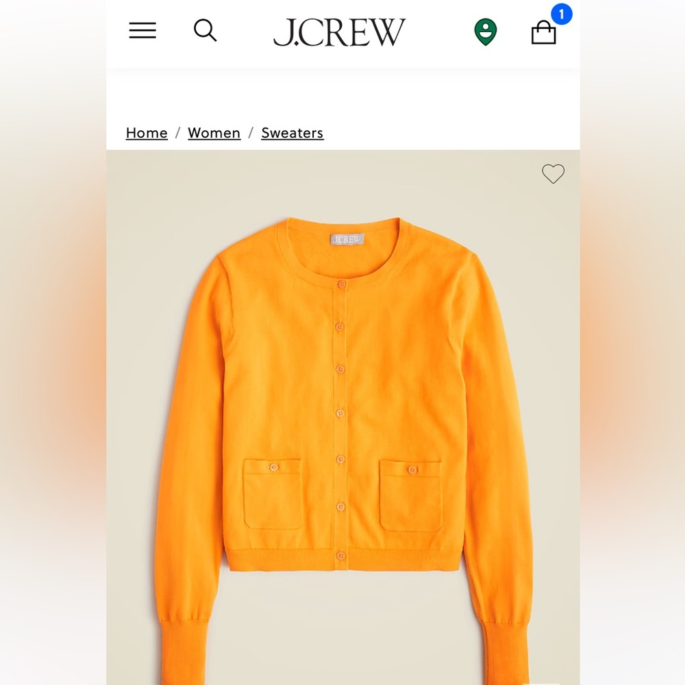 J. Crew Cardigan NWT